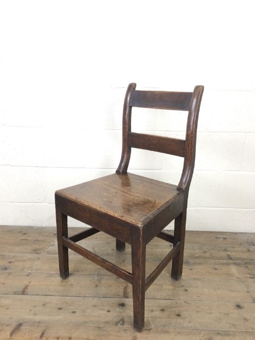fig 1. Antique Welsh Oak Farmhouse Chair
