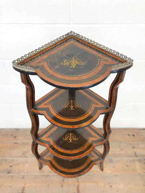 fig 1. 19th Century Corner Shelves
