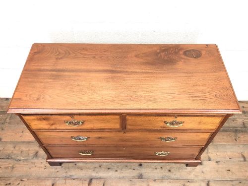 fig 1. Early 20th Century Oak Chest of Drawers