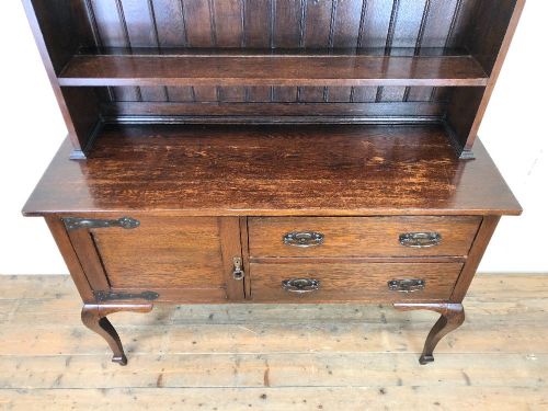 fig 1. Early 20th Century Oak Dresser