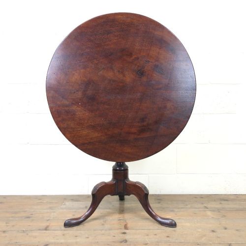 Antique Mahogany Pillar Table