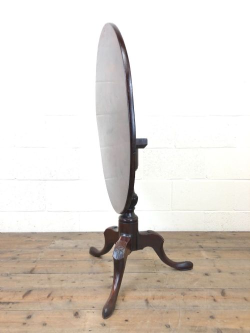 fig 2. Antique Mahogany Pillar Table