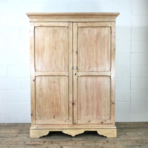 Victorian Pine Two Door Cupboard