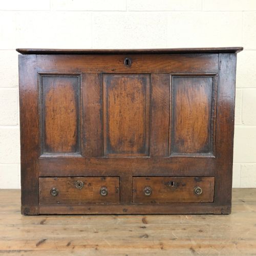 18th Century Welsh Oak Mule Chest