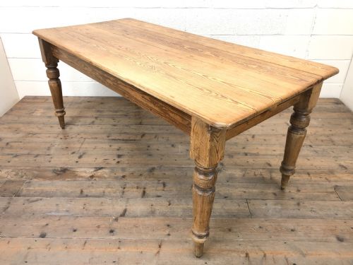 fig 2. Victorian Pine Kitchen Table