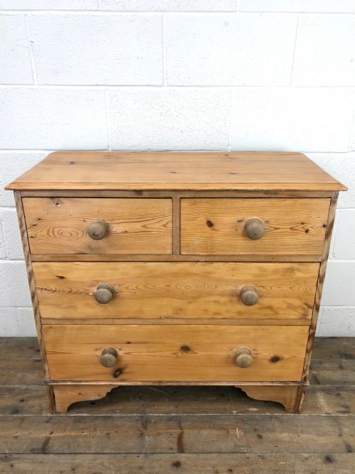 fig 2. Victorian Pine Chest of Drawers