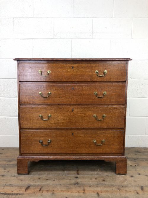 fig 1. Antique Georgian Chest of Drawers