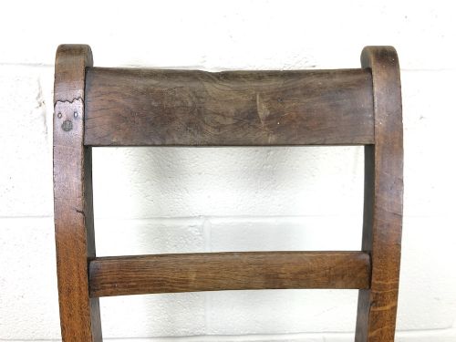 fig 2. Pair of 19th Century Welsh Oak Farmhouse Chairs