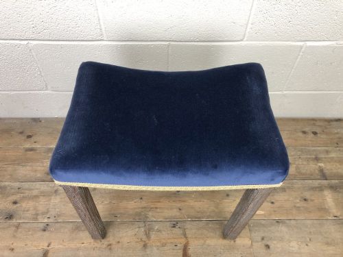 fig 2. Antique Oak George VI Coronation Stool