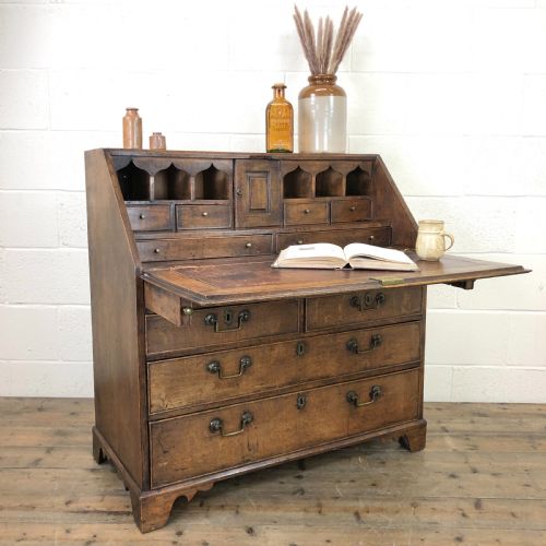 Georgian Oak Bureau Desk