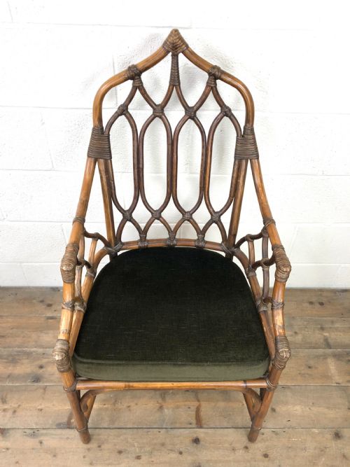 fig 2. Vintage Angraves Bamboo Armchair