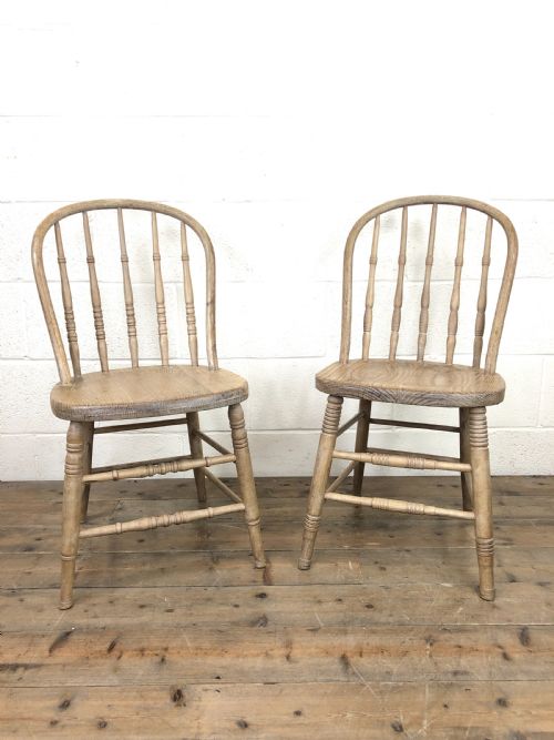 fig 1. Antique Bentwood Kitchen Chairs