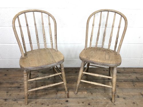 fig 2. Antique Bentwood Kitchen Chairs