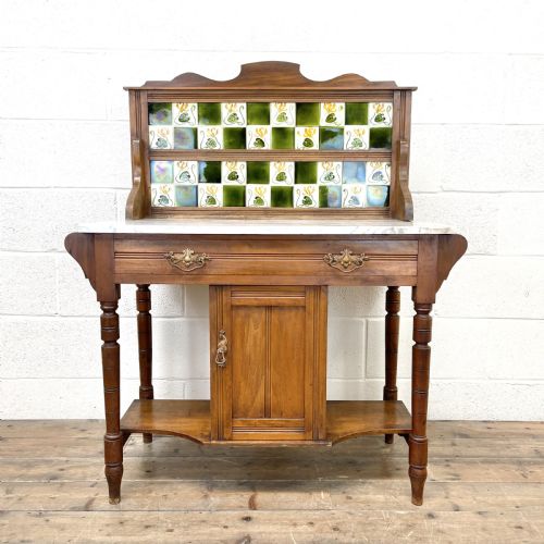 Antique Victorian Marble Top Washstand
