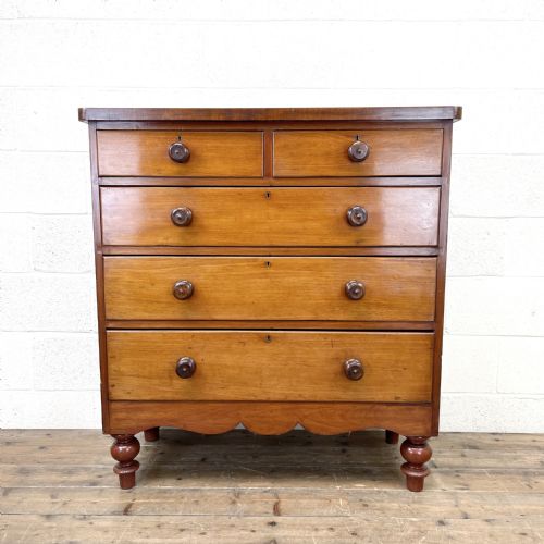Antique Victorian Mahogany Chest of Drawers