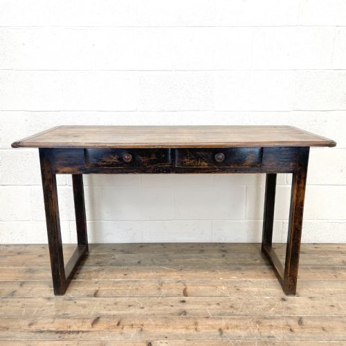 Antique Country Oak Farmhouse Table