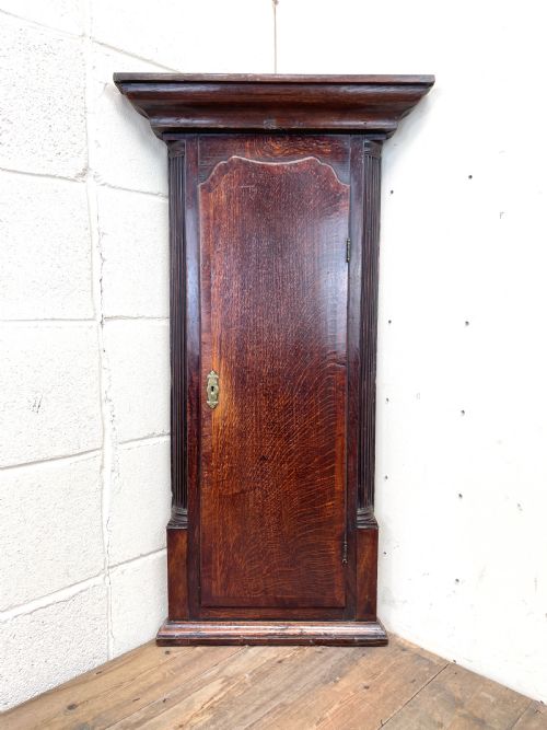 fig 1. Narrow Georgian Oak Corner Cupboard