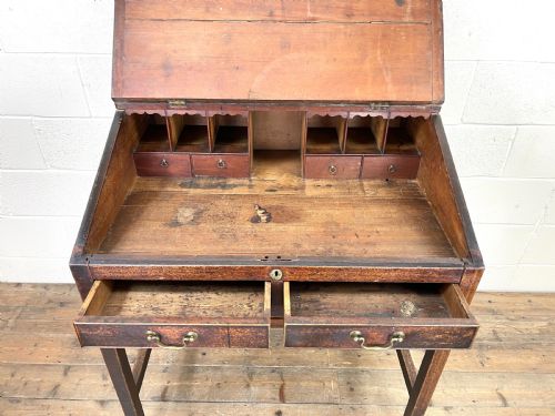 fig 1. Antique Mahogany Clerk’s Desk or Bureau