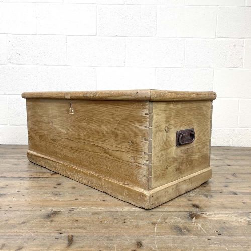 fig 2. Antique Rustic Pine Trunk