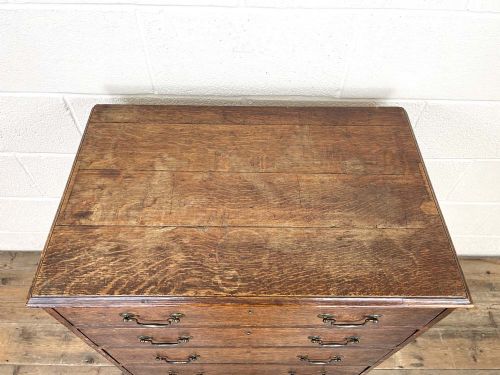 fig 2. Small Georgian Oak Chest of Drawers