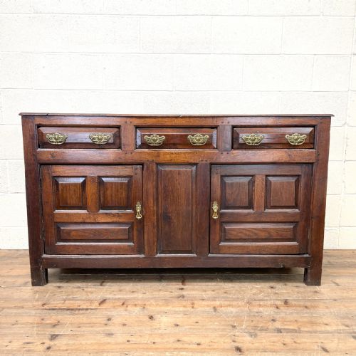 18th Century Welsh Oak Dresser Base