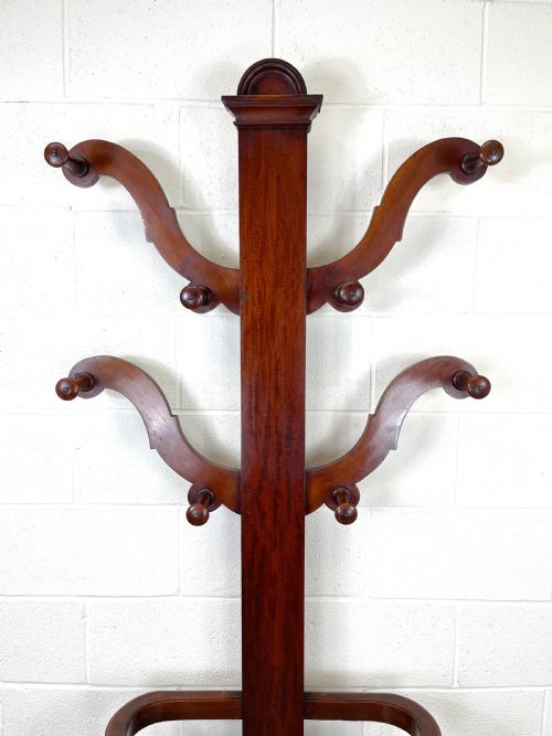 fig 2. Victorian Mahogany Tree Shaped Hall Stand
