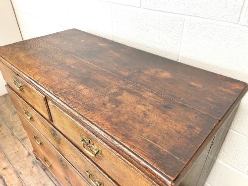 fig 2. Georgian Oak Chest of Drawers