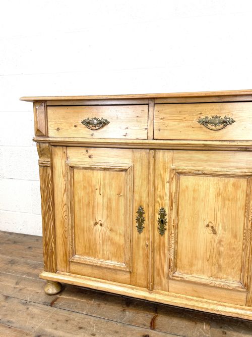 fig 2. 19th Century Antique Pine Cupboard