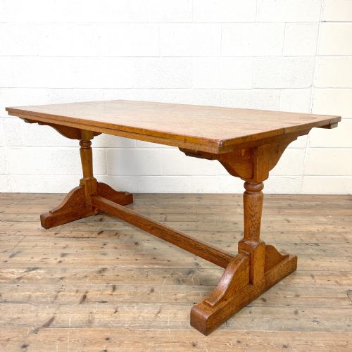 Antique Oak Refectory Table