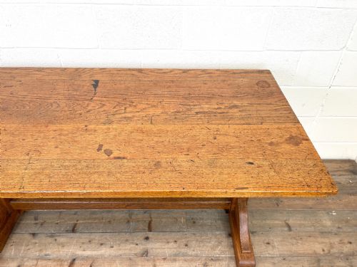fig 2. Antique Oak Refectory Table