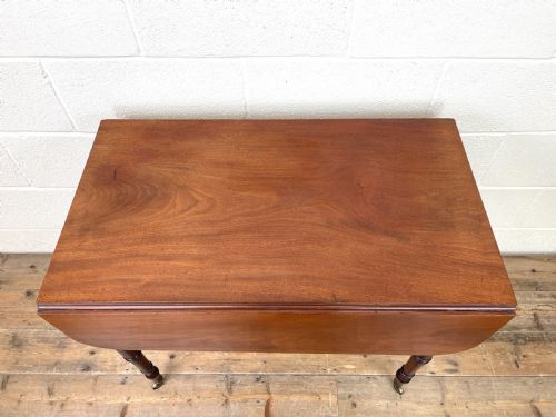 fig 1. Antique Regency Mahogany Pembroke Table