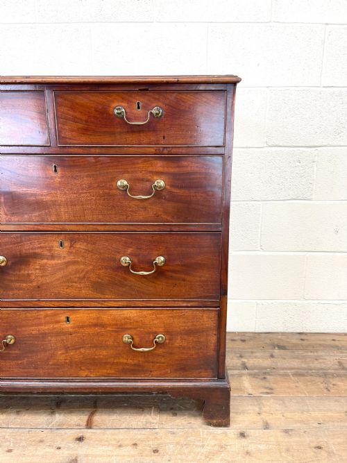 fig 2. Antique Georgian Mahogany Chest of Drawers