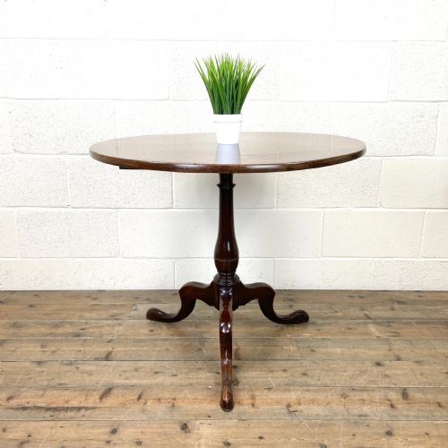 Antique Georgian Mahogany Tripod Table