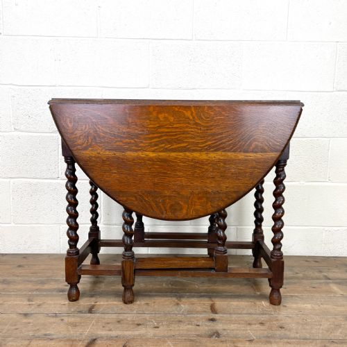 Antique Oak Gateleg Table