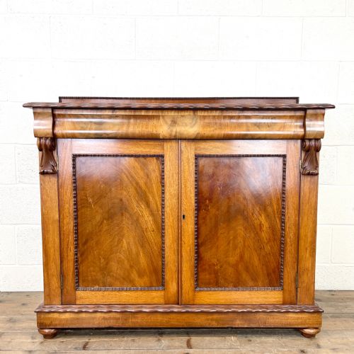 Large Victorian Mahogany Chiffonier Sideboard