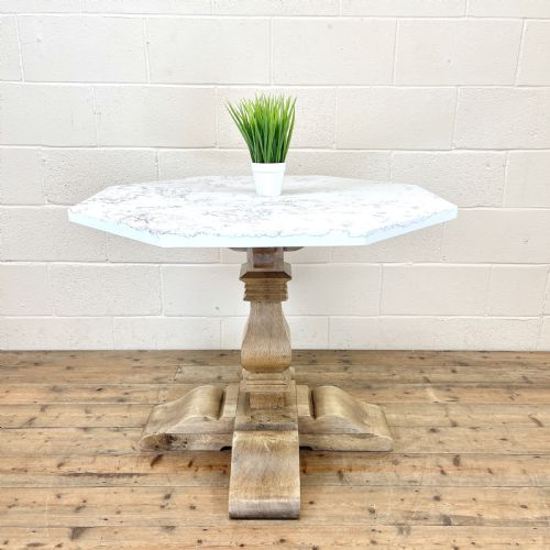 Octagonal Shaped Marble Top Centre Table
