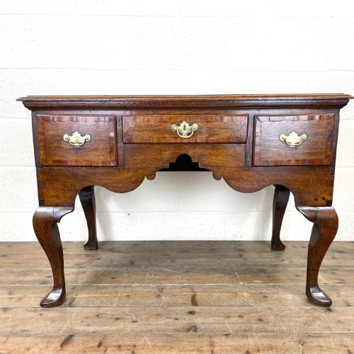 fig 1. 18th Century Oak Low Boy