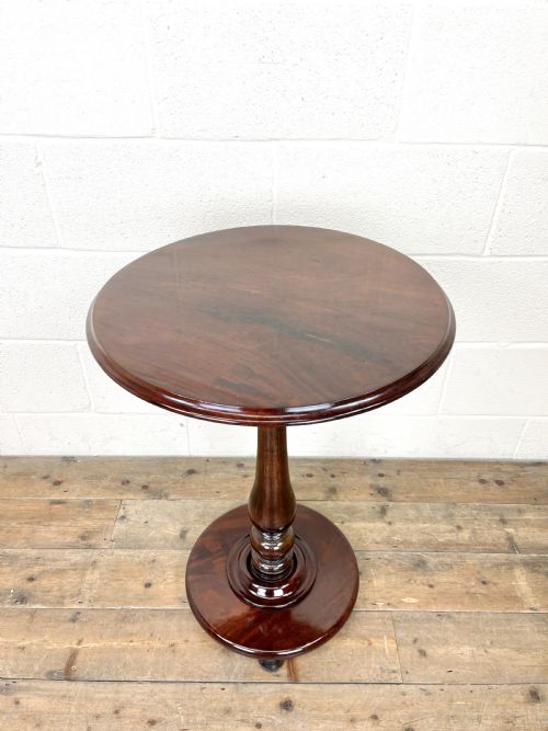 fig 1. 19th Century Mahogany Wine Table