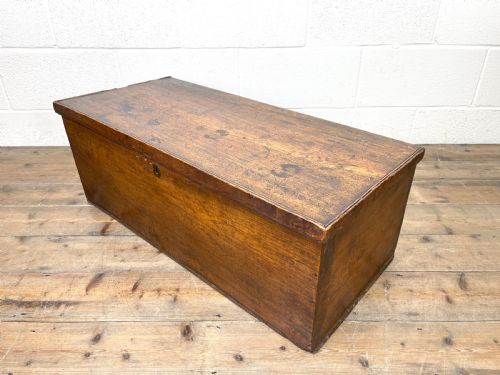 fig 1. Small Six Plank Antique Elm Trunk
