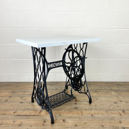 Vintage Singer Sewing Machine Treadle Table