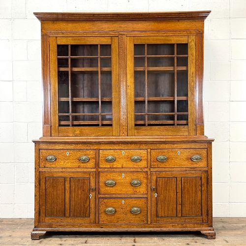 Antique 19th Century Glazed Oak Dresser