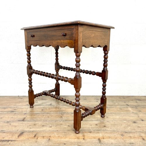 Small Vintage Mahogany Side Table