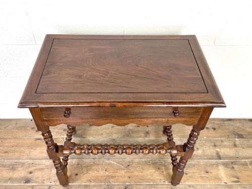 fig 2. Small Vintage Mahogany Side Table