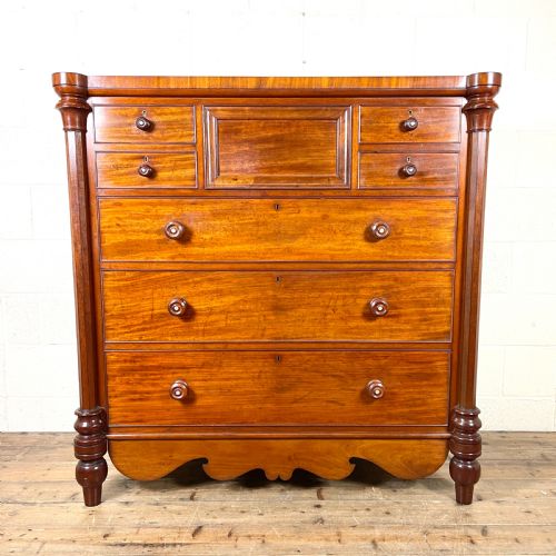 Large Victorian Mahogany Chest of Drawers