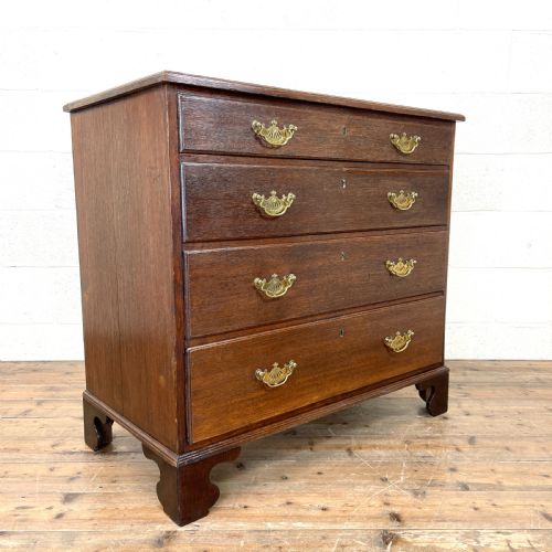 19th Century Antique Oak Chest of Drawers