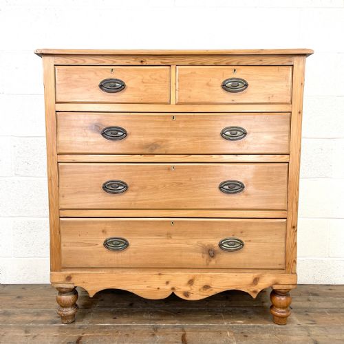 Victorian Pine Chest of Drawers