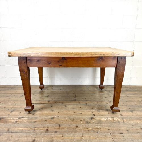 Victorian Pine Kitchen Table