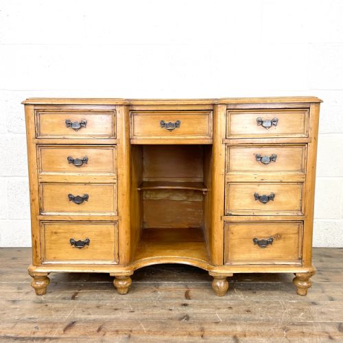 Victorian Antique Pine Sideboard with Drawers
