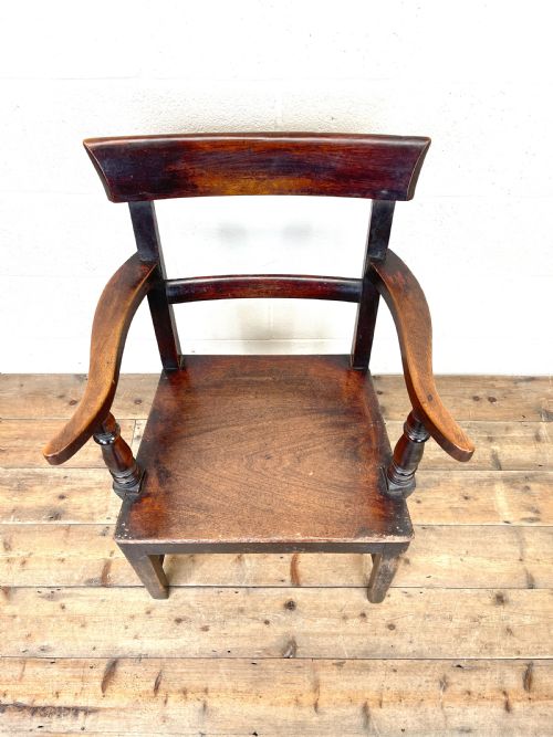 fig 1. Early 19th Century Antique Armchair