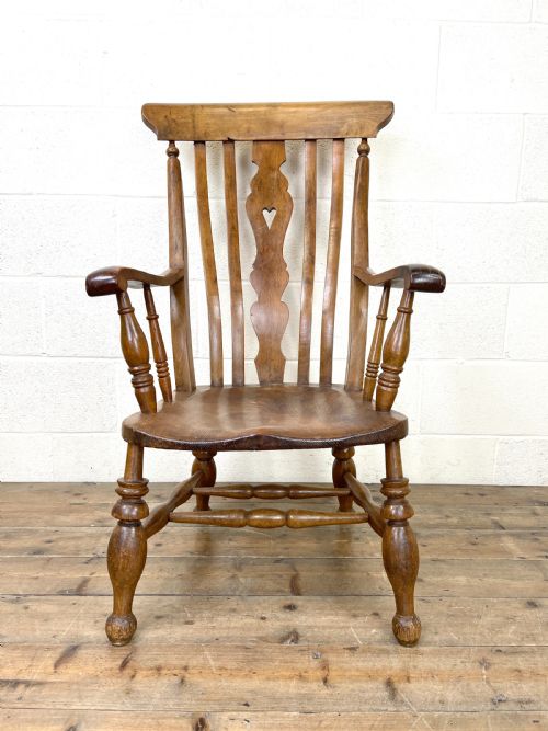 fig 1. Antique Windsor Armchair 